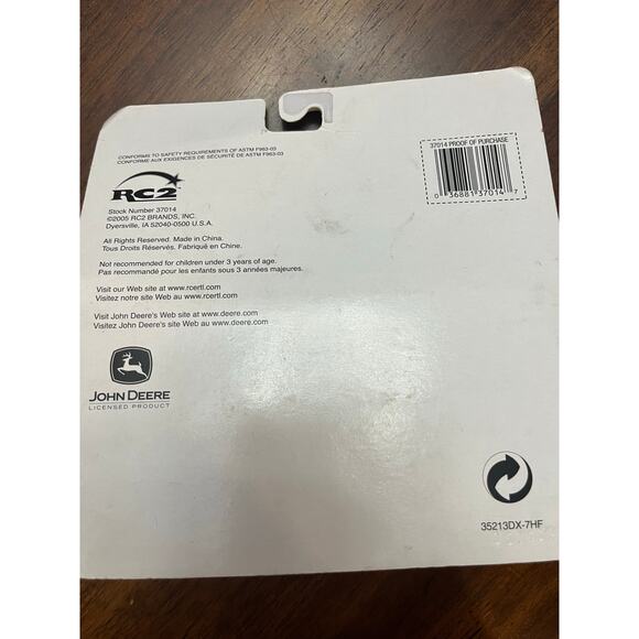 Ertl John Deere Wheel Loader # 37014 Die Cast  NIP- 2005 - Picture 3 of 3